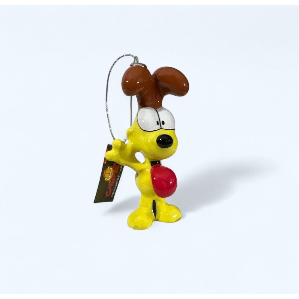 GARFIELD ODIE Christmas Decoupage Ornament NEW